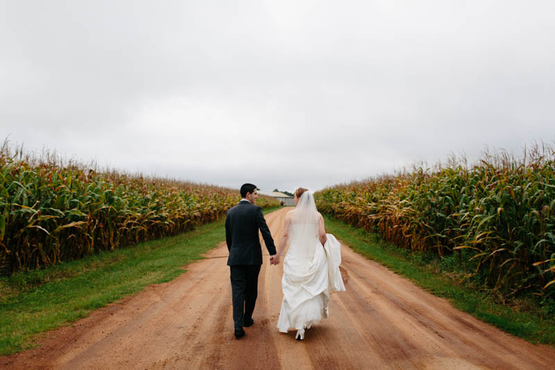 Corn Field Wedding Photography