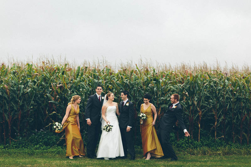 Corn Field Wedding Photography