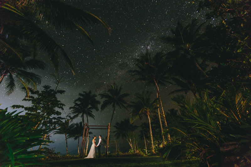 Mission Beach Night Portraits // Tracey + Scott